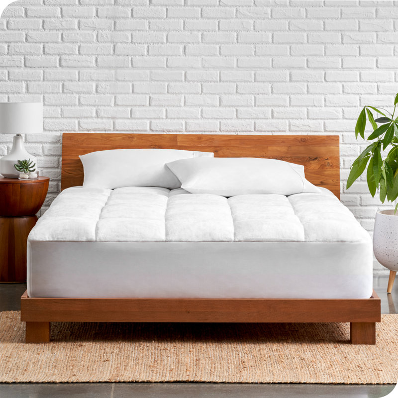 Bare Home Premium 1.5'' Down Alternative Mattress Pad & Reviews Wayfair